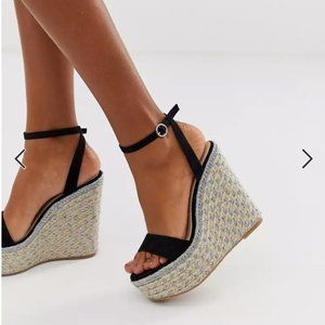 ASOS DESIGN Justina espadrille wedges